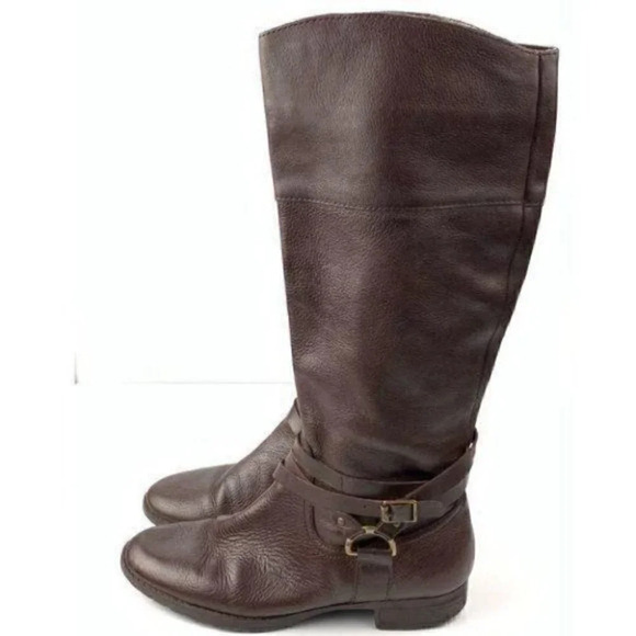 Lauren Ralph Lauren boots Sonya 7 leather western - Picture 4 of 8